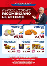 FINISCE L’ESTATE RICOMINCIANO LE OFFERTE