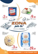 ZONA Zona per te! Speciale pizzeria - al 14.09.2025