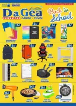 DA.GEA Superstore Back to school - al 13.09.2025