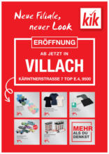 KiK: Neueröffnung Villach