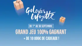 Grand Jeu Concours 100% Gagnants - Plus de 10 000 € de cadeaux à remporter