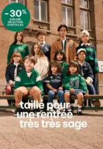 Gémo Tenues rentrée des classes fille : vêtements, chaussures et accessoires - au 15.09.2025
