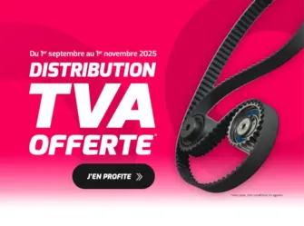 Promo entretien : TVA offerte sur la distribution* !