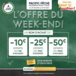 Pacific Pêche Bénéficiez de l'offre du week-end dans tous les magasins Pacific Pêche - au 01.09.2025