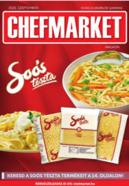 Chef Market újság érvényessége 2025.09.30-ig