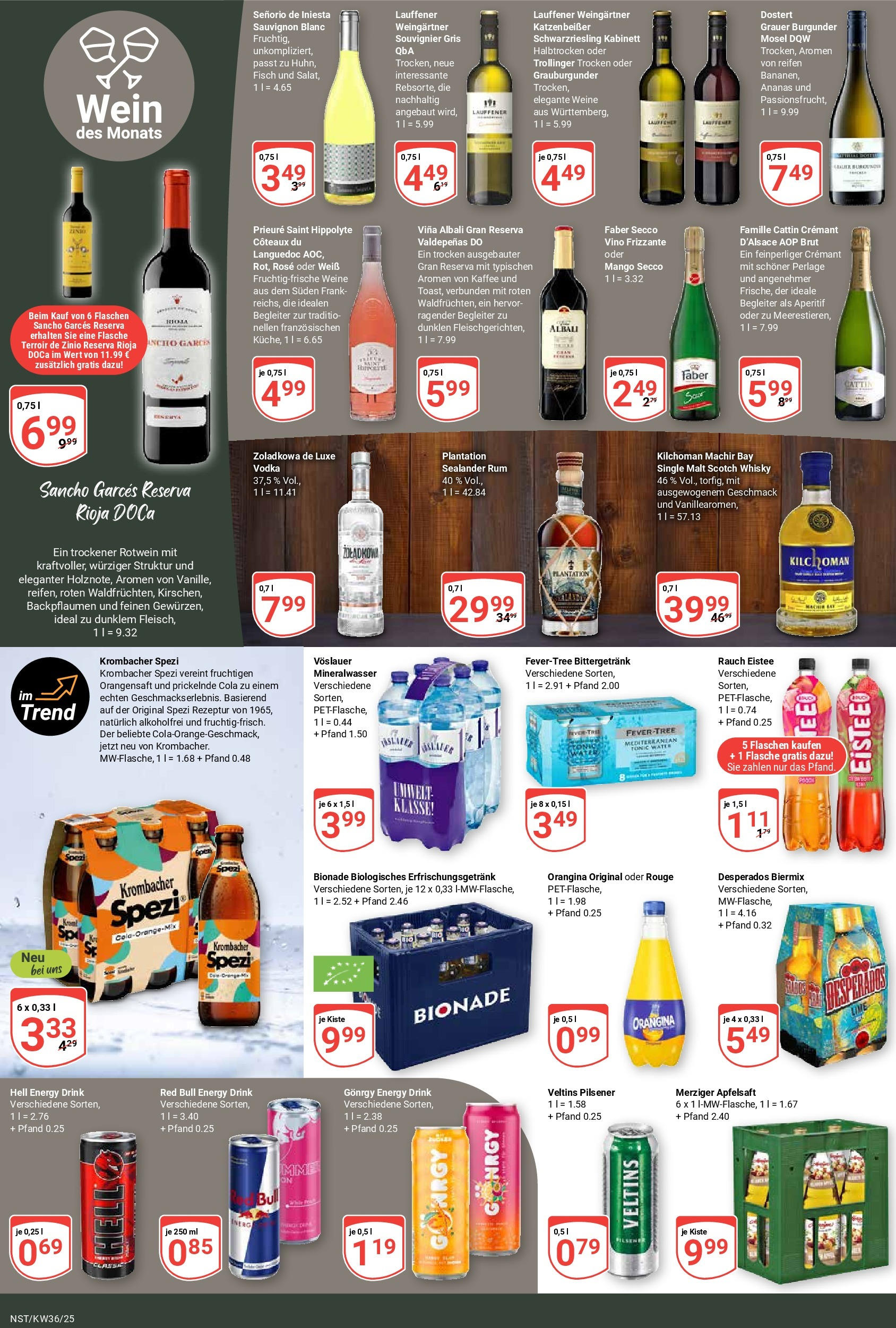 Globus prospekt Neustadt (ab 01.09.2025) » Angebote ab Montag | Seite: 23 | Produkte: Cola, Orangensaft, Mineralwasser, Vodka Globus prospekt Neustadt (ab 01.09.2025) » Angebote online | Seite: 23 | Produkte: Cola, Orangensaft, Mineralwasser, Vodka