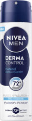 NIVEA MEN Antitranspirant Deospray Derma Control Defend