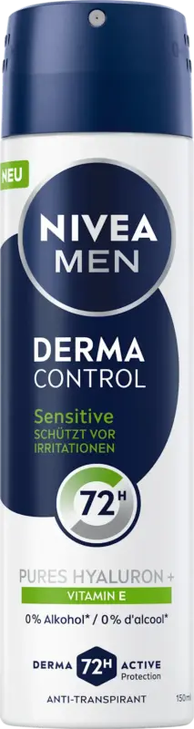 NIVEA MEN Antitranspirant Deospray Derma Control Sensitive