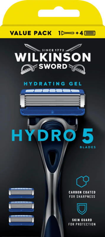 WILKINSON SWORD Rasierer, Hydro 5 Vorteilspack