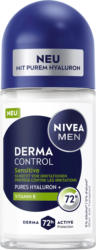 NIVEA MEN Antitranspirant Deo Roll-on Derma Control Sensitive