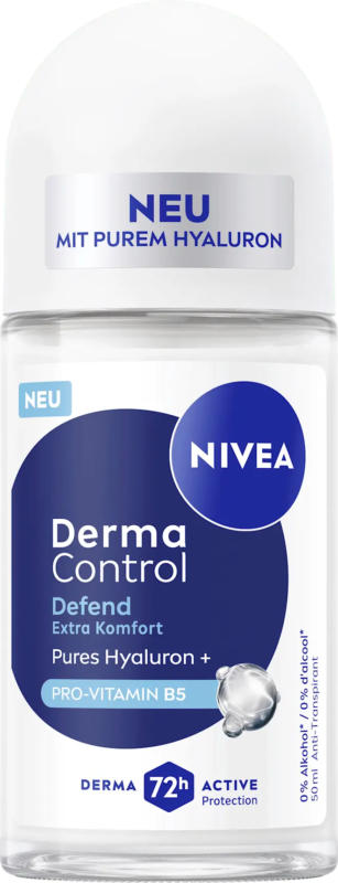 NIVEA Antitranspirant Deo Roll-on Derma Control Defend