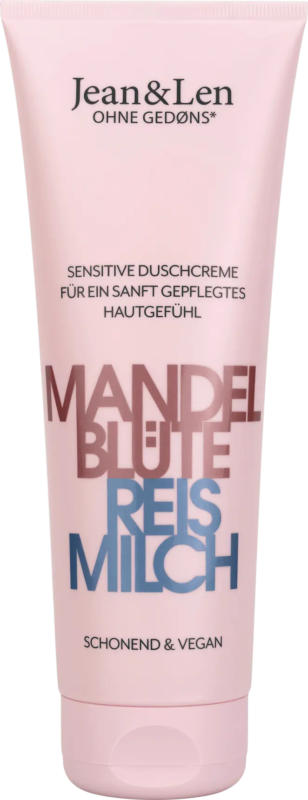 Jean&Len Duschcreme Mandelblüte Reismilch