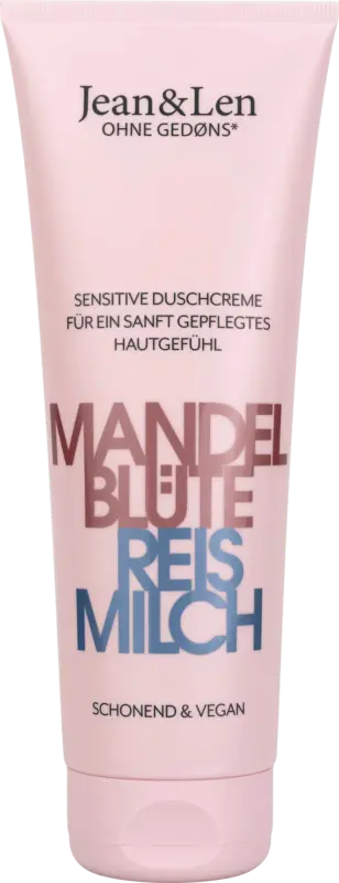 Jean&Len Duschcreme Mandelblüte Reismilch