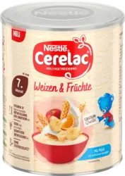 Nestlé Cerelac Getreidebrei Milch Weizen & Früchte ab dem 7. Monat