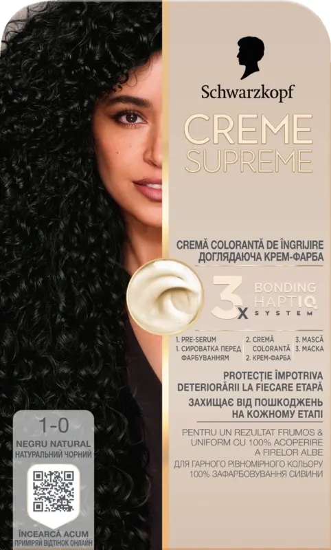 Creme Supreme Боя за коса различни цветове