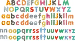 TALENTUS Maгнитни букви 100 бр.