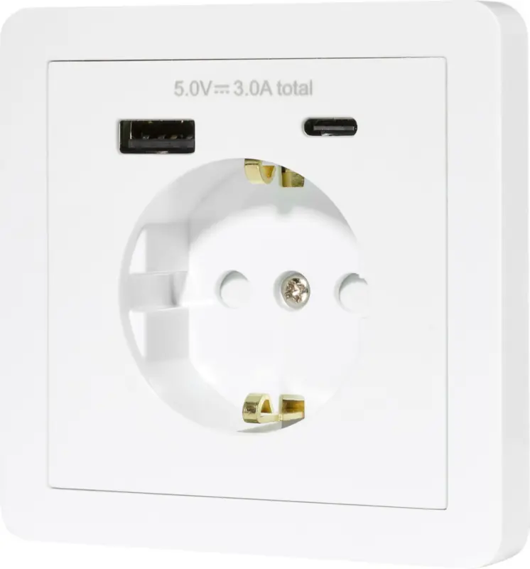 Контакт SWITCH ON с 2 USB изходa