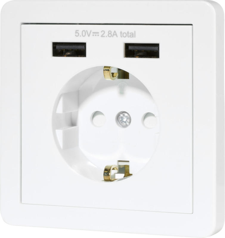 SWITCH ON Контакт с 2 USB изходa