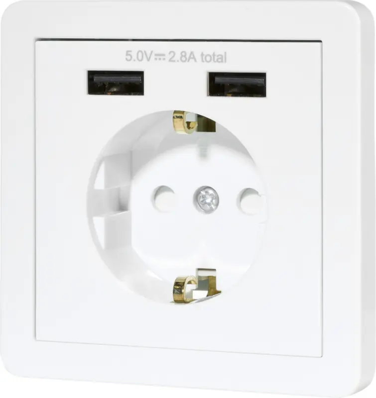 SWITCH ON Контакт с 2 USB изходa