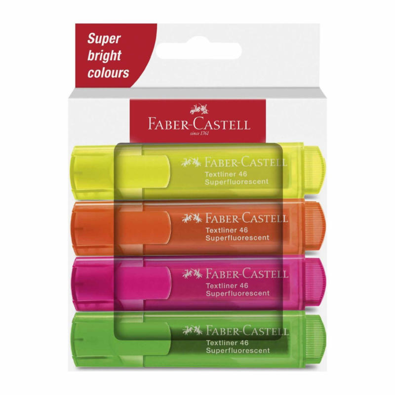 Faber Castell Маркери 4 цвята