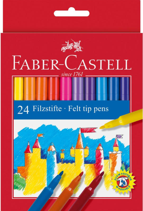Faber Castell Флумастери 24 цвята