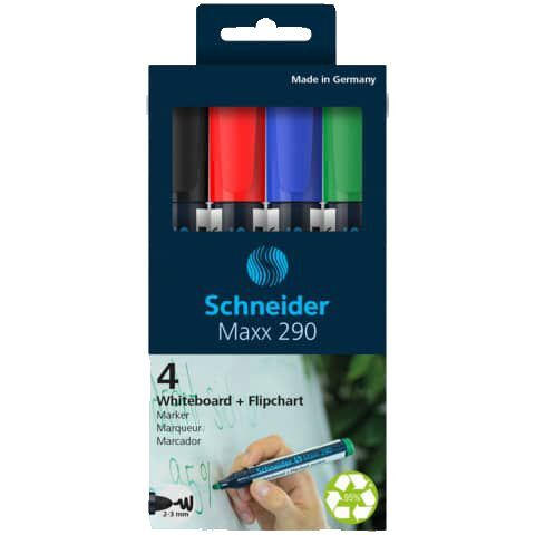 Schneider Комплект маркери 4 цвята
