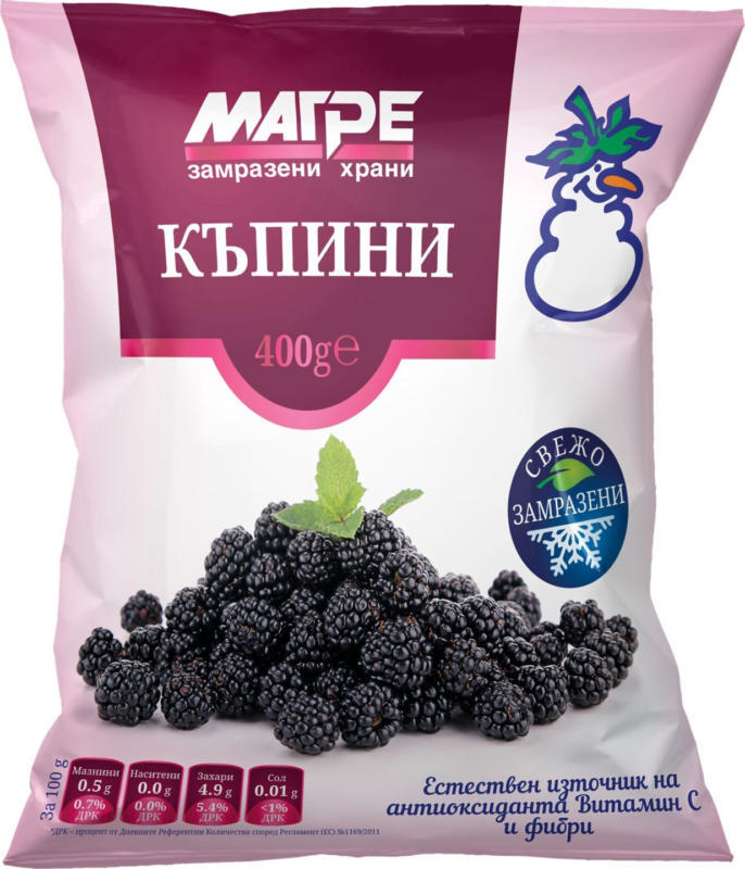 Магре Къпини замразени