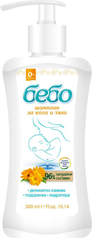 Бебо Шампоан за коса и тяло
