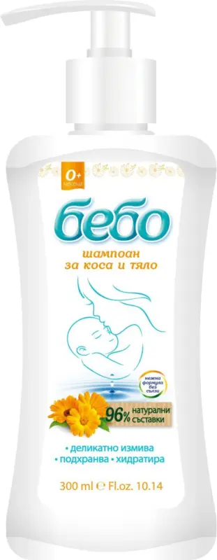 Бебо Шампоан за коса и тяло