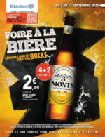 E.Leclerc Foire à la bière op région - au 13.09.2025