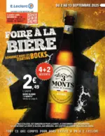 E.Leclerc Express Foire à la bière op région - au 13.09.2025