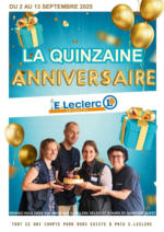 E.Leclerc ANNIVERSAIRE - au 13.09.2025