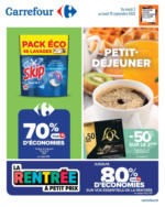 Carrefour PETIT DÉJEUNER - au 15.09.2025
