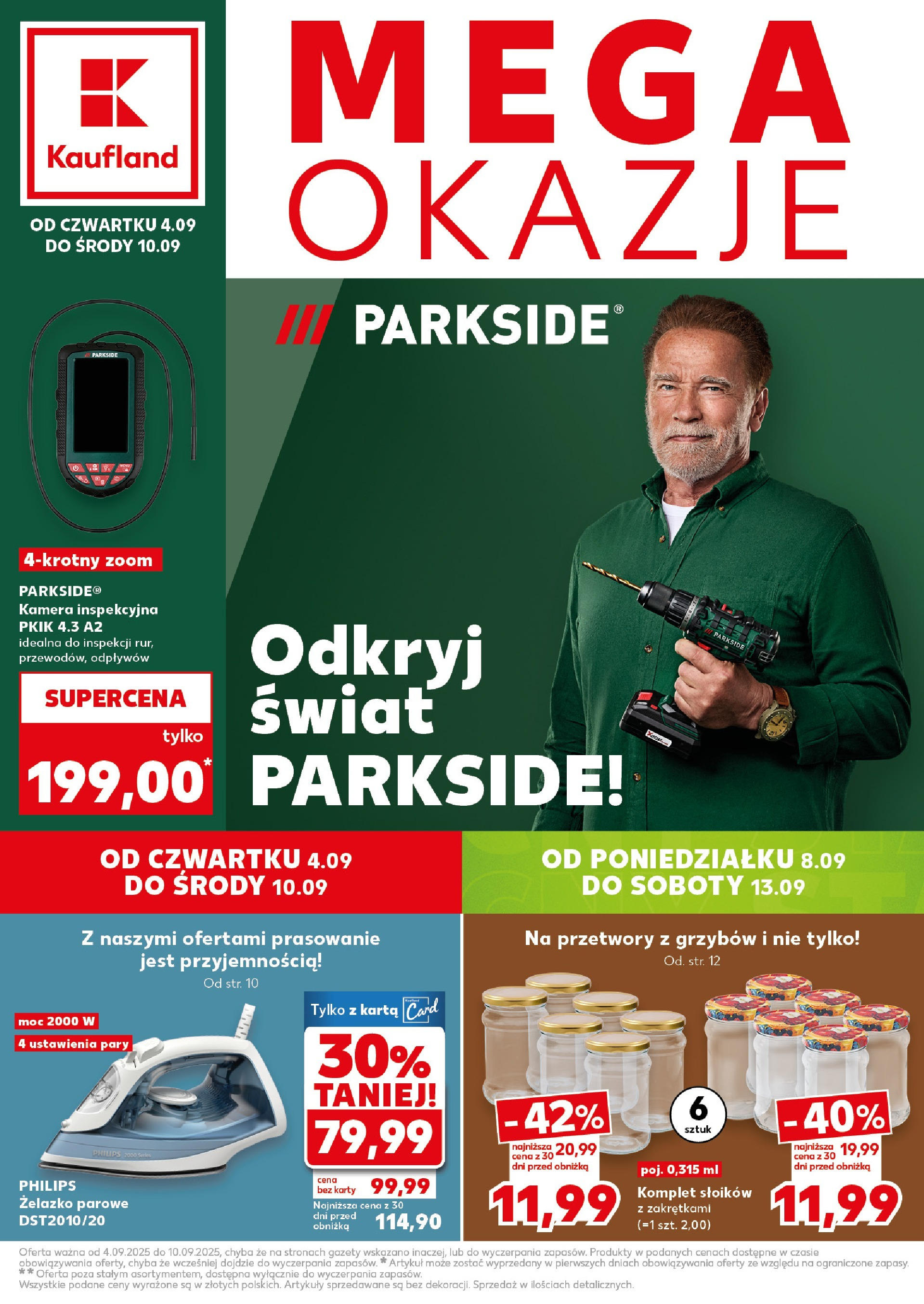 Kaufland gazetka - Mega okazje (04.09.2025) - od jutra | Strona: 1 | Produkty: Karta Kaufland gazetka - Mega okazje od 04.09.2025 - od jutra PDF | Strona: 1 | Produkty: Karta