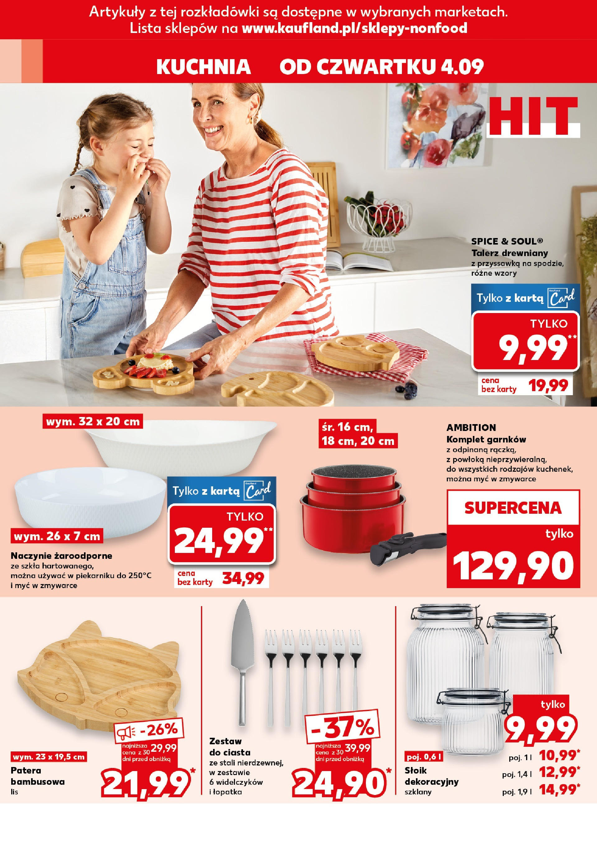 Kaufland gazetka - Mega okazje (04.09.2025) - od jutra | Strona: 8 | Produkty: Karta, Komplet garnków, Naczynie żaroodporne Kaufland gazetka - Mega okazje od 04.09.2025 - od jutra PDF | Strona: 8 | Produkty: Karta, Komplet garnków, Naczynie żaroodporne