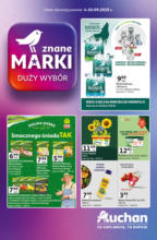 Gazetka Znane marki duży wybór Hipermarket Auchan