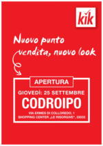 KiK KiK volantino fino al 24.09.2025 - al 24.09.2025
