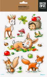 BRAUNS-HEITMANN Fensterbild Waldszene (DIN A4)