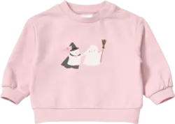ALANA Sweatshirt mit Gespenster-Motiv, rosa, Gr. 68