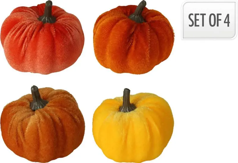 Dekorieren & Einrichten Streudeko, Samtkürbisse