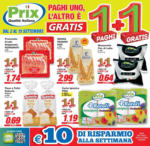 Prix 1+1 Gratis - al 15.09.2025