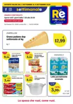 Re Mercato Lucrezia Offerte valide dal 2 settembre al 8 settembre - al 08.09.2025