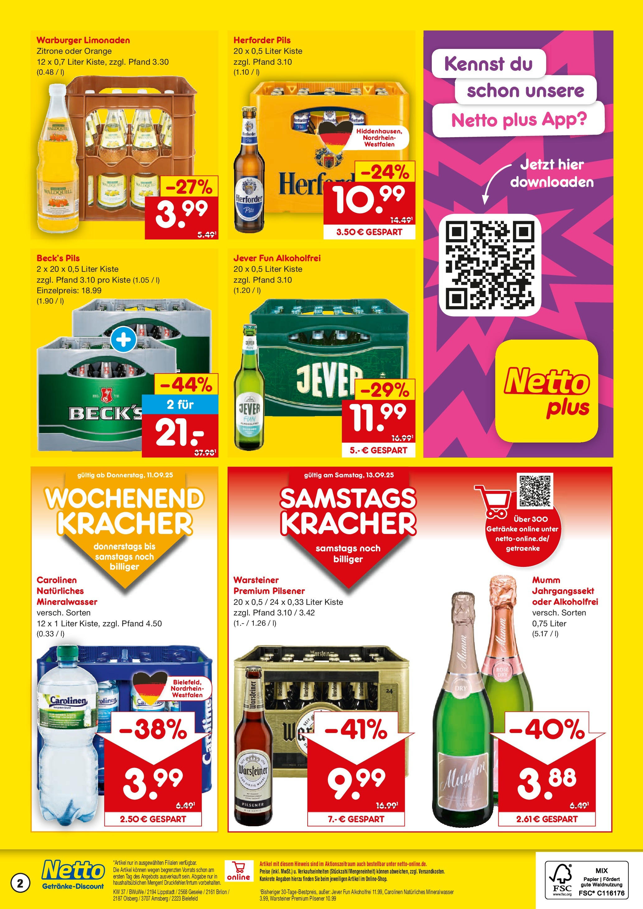 Schöne Jever Angebot Netto Ebenbild