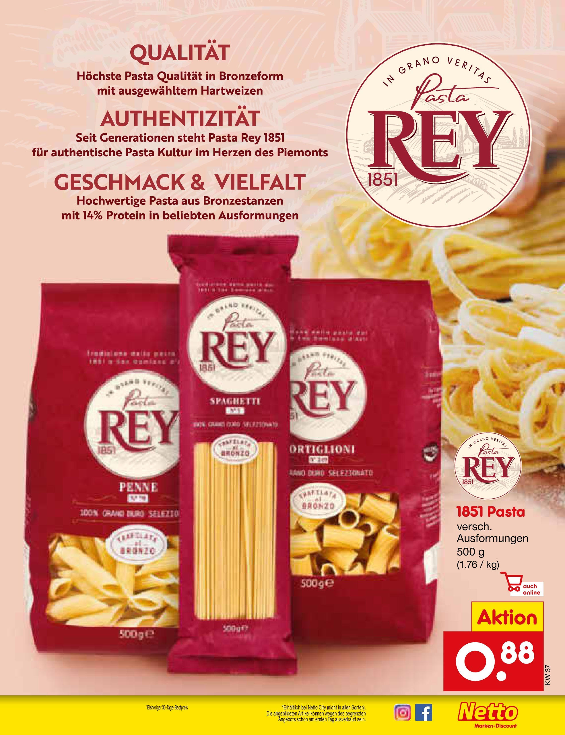 Netto Marken-Discount prospekt Weimar	 (ab 07.09.2025) » Angebote | Seite: 15 | Produkte: Pasta