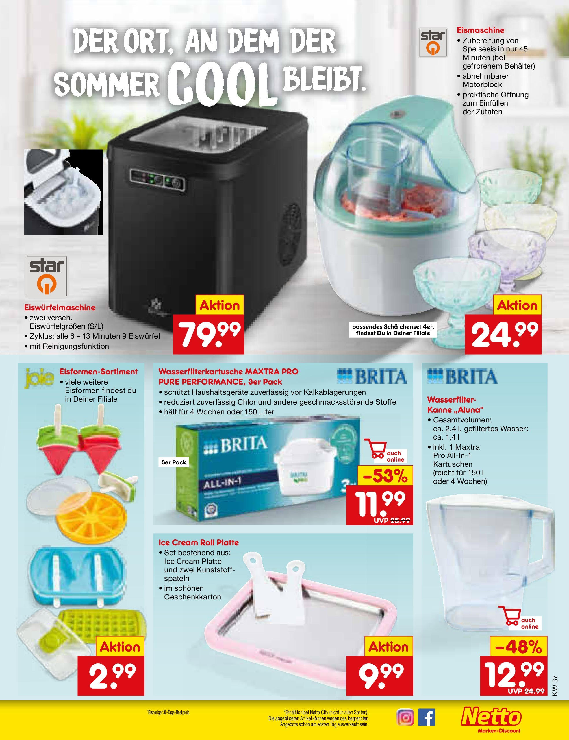 Netto Marken-Discount prospekt Weimar	 (ab 07.09.2025) » Angebote | Seite: 23 | Produkte: Wasser
