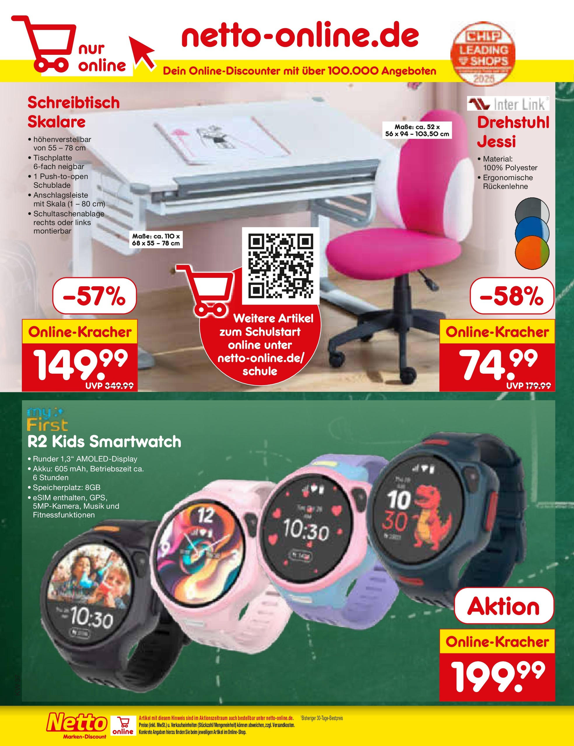 Netto Marken-Discount prospekt Regensburg (ab 08.09.2025) » Angebote | Seite: 40 | Produkte: Smartwatch Netto Marken-Discount prospekt Regensburg (ab 08.09.2025) » Angebote | Seite: 40 | Produkte: Smartwatch