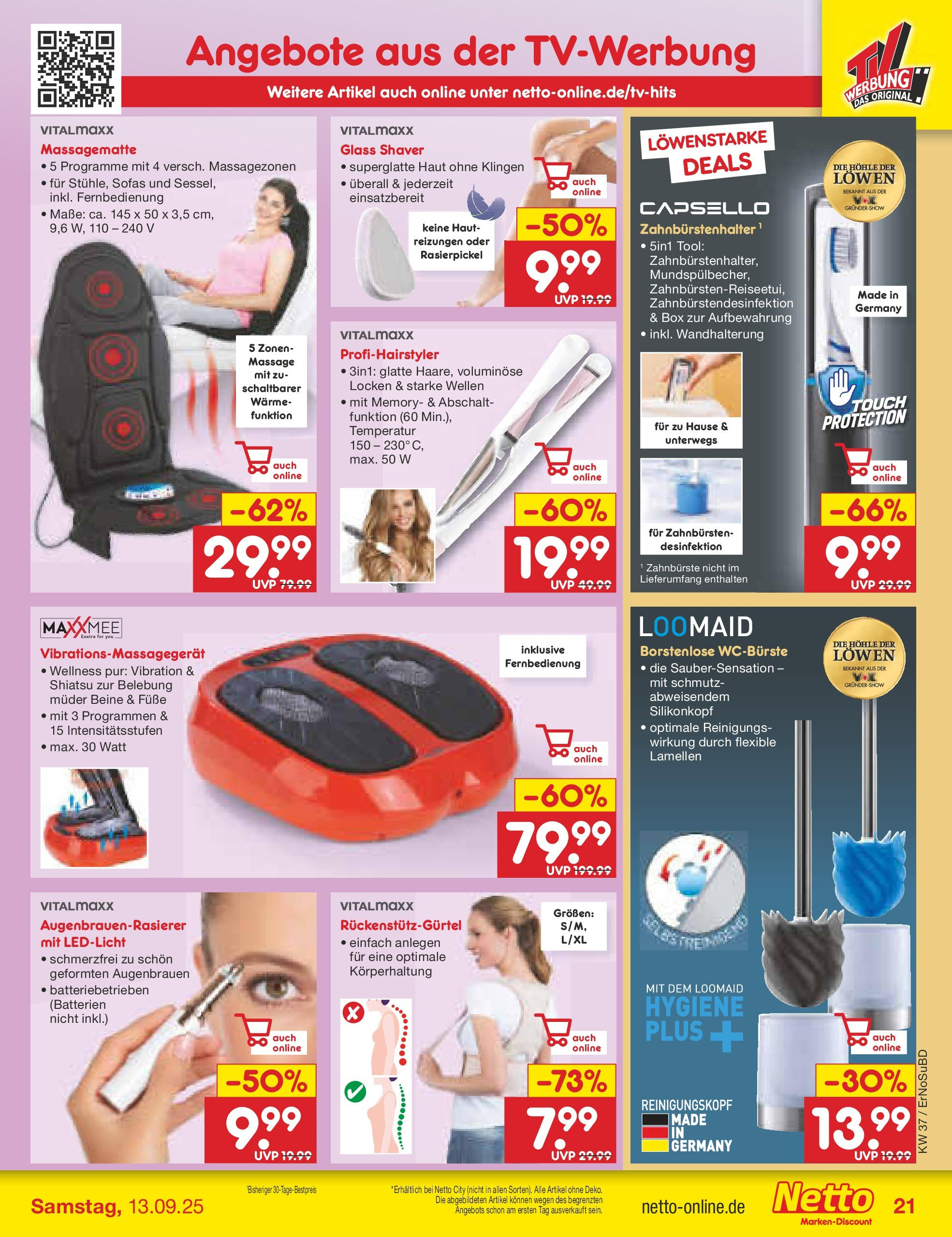 Netto Marken-Discount prospekt Weimar	 (ab 07.09.2025) » Angebote | Seite: 31 | Produkte: Batterien, Box, Zahnbürste