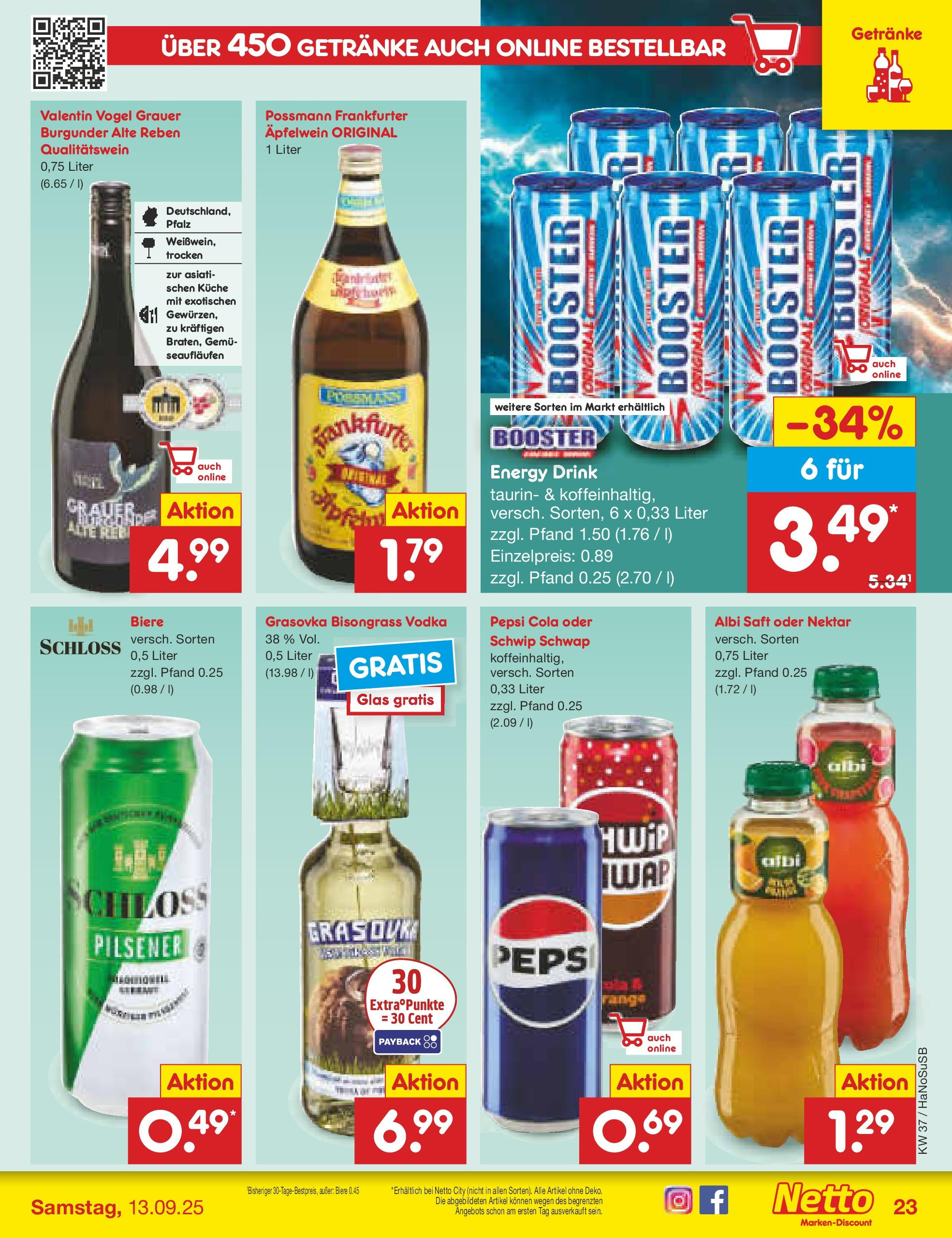 Netto Marken-Discount prospekt Wuppertal (ab 07.09.2025) » Angebote | Seite: 31 | Produkte: Energy, Küche, Saft, Vodka Netto Marken-Discount prospekt Wuppertal (ab 07.09.2025) » Angebote | Seite: 31 | Produkte: Energy, Küche, Saft, Vodka