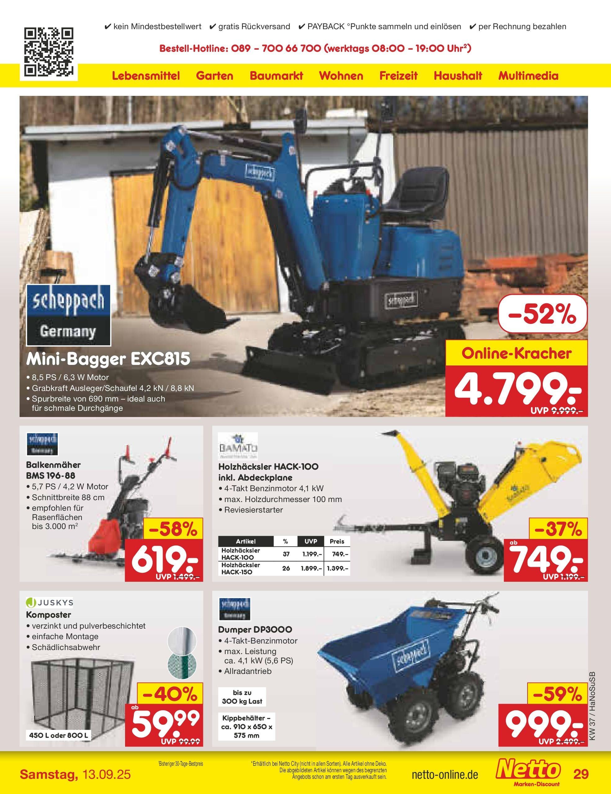 Netto Marken-Discount prospekt Wuppertal (ab 07.09.2025) » Angebote | Seite: 39 Netto Marken-Discount prospekt Wuppertal (ab 07.09.2025) » Angebote | Seite: 39