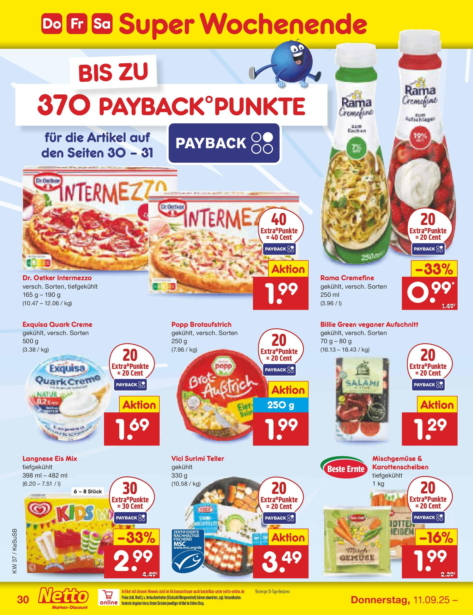 Netto Marken-Discount prospekt Kruft (ab 07.09.2025) » Angebote | Seite: 44 | Produkte: Rama, Rama cremefine, Creme, Exquisa Netto Marken-Discount prospekt Kruft (ab 07.09.2025) » Angebote | Seite: 44 | Produkte: Rama, Rama cremefine, Creme, Exquisa